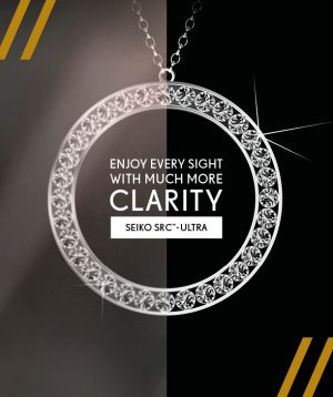 Diamant Motiv von Soulmates Internationales Marketing für Seiko Vision